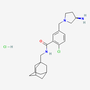 molecular formula C23H33Cl2N3O B13401547 Aacba 