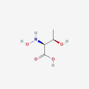 molecular formula C4H9NO4 B13401555 N-Hydroxy-L-threonine CAS No. 872169-27-2
