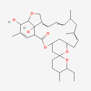 molecular formula C32H46O7 B13401669 Milbemectin A4 