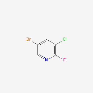 molecular formula C5H2BrClFN B1340171 5-Bromo-3-chloro-2-fluoropyridine CAS No. 38185-56-7