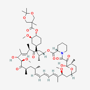 molecular formula C59H91NO16 B13401753 Temsirolimus Acetonide 
