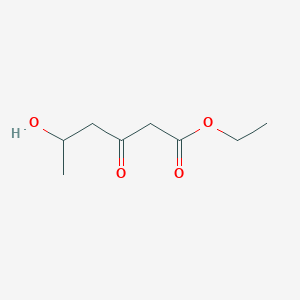 molecular formula C8H14O4 B13401836 Ethyl 5-hydroxy-3-oxohexanoate 