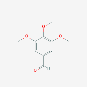 molecular formula C10H12O4 B134019 3,4,5-Trimethoxybenzaldehyde CAS No. 86-81-7