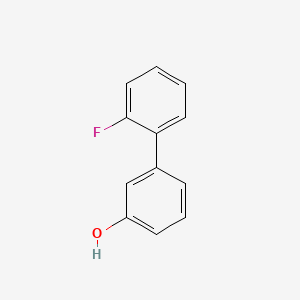 molecular formula C12H9FO B1340191 3-(2-Fluorophenyl)phenol CAS No. 80254-63-3