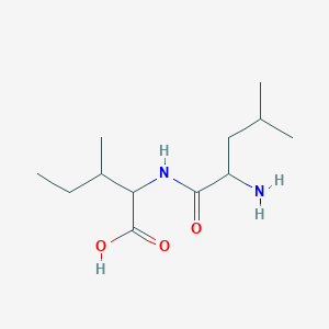molecular formula C12H24N2O3 B13401996 Leucylisoleucine 