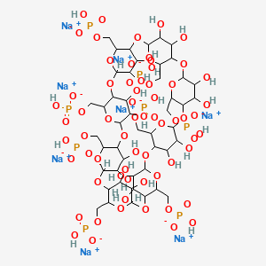 molecular formula C48H80Na8O64P8 B13402021 gamma-Cyclodextrin dihydrogen phosphate sodium salt 