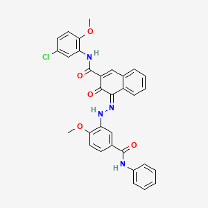 molecular formula C32H25ClN4O5 B13402023 DPP Orange RTP 