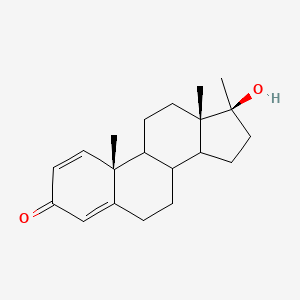molecular formula C20H28O2 B13402039 Methandrostenolone (Metandienone) 