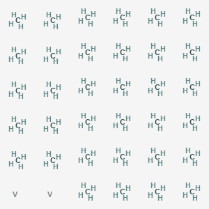 molecular formula C34H136V2 B13402066 methane;vanadium 