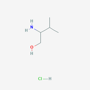 molecular formula C5H14ClNO B13402074 2-Amino-3-methylbutan-1-ol hydrochloride CAS No. 17016-90-9
