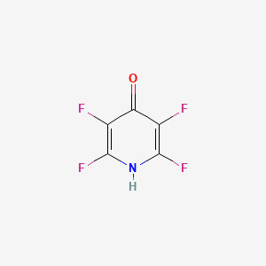 molecular formula C5HF4NO B1340211 2,3,5,6-Tetrafluoropyridin-4-ol CAS No. 2693-66-5