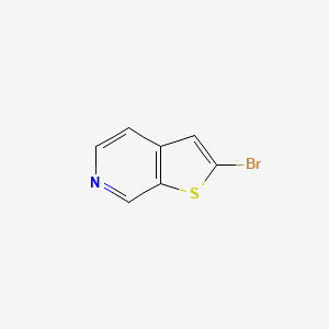 molecular formula C7H4BrNS B1340213 2-Bromothieno[2,3-c]pyridine CAS No. 756477-36-8