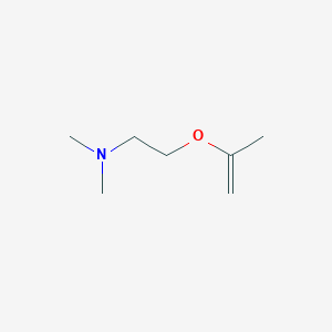 molecular formula C7H15NO B134022 2-(Isopropenyloxy)-N,N-dimethylethanamine CAS No. 154660-36-3