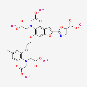 molecular formula C29H22K5N3O14 B13402212 FURA-2 Pentapotassium Salt (Technical Grade) 