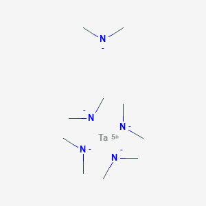 molecular formula C10H30N5Ta B13402216 Pentakis(dimethylamino)tantalum(PDMAT) 