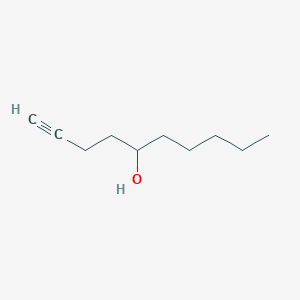 molecular formula C10H18O B13402224 1-Decyn-5-ol 