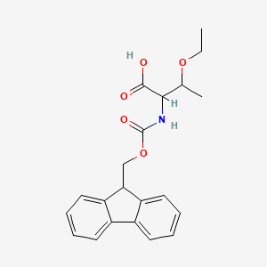 molecular formula C21H23NO5 B13402364 Fmoc-allo-O-ethyl-D-Thr 
