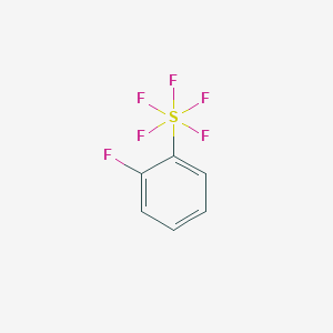 molecular formula C6H4F6S B1340241 2-Fluorophenylsulfur Pentafluoride CAS No. 864230-02-4