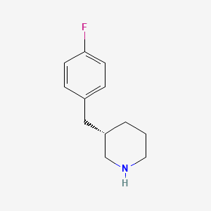 (S)-3-(4-Fluorobenzyl)piperidine