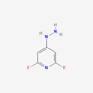 2,6-Difluoro-4-hydrazinylpyridine