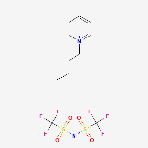 molecular formula C11H14F6N2O4S2 B1340247 1-Butylpyridinium Bis(trifluoromethanesulfonyl)imide CAS No. 187863-42-9