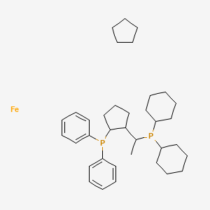 molecular formula C36H54FeP2 B13402565 Josiphos SL-J001-1 