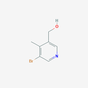 molecular formula C7H8BrNO B1340262 (5-溴-4-甲基吡啶-3-基)甲醇 CAS No. 351458-17-8