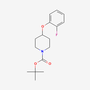Tert-butyl 4-(2-fluorophenoxy)piperidine-1-carboxylate