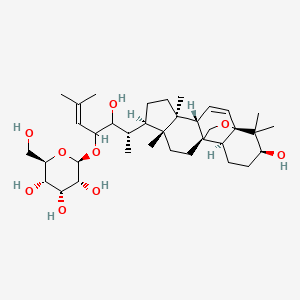 molecular formula C36H58O9 B13402732 Karaviloside VIII 