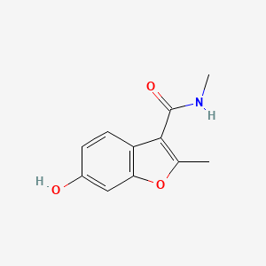 6-Hydroxy-N,2-dimethylbenzofuran-3-carboxamide