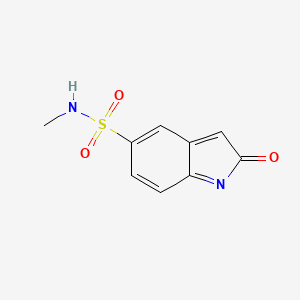 molecular formula C9H8N2O3S B13402798 5-Methylaminosulfonyl indole-2-one CAS No. 1174006-96-2