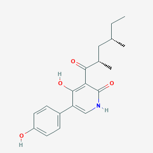 molecular formula C19H23NO4 B13402989 Aspyridone A 