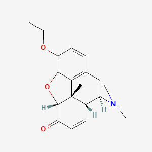 molecular formula C19H21NO3 B13403015 Ethylmorphinone CAS No. 93290-69-8
