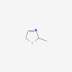 molecular formula C4H7NS B13403033 2-Methyl-3-thiazoline CAS No. 66867-06-9