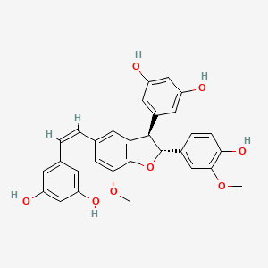 molecular formula C30H26O8 B13403038 cis-Shegansu B 