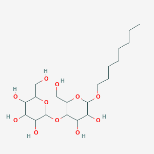 molecular formula C20H38O11 B13403098 N-Octyl B-D-maltoside 