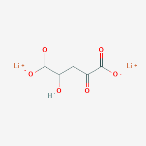 molecular formula C5H4Li2O6 B13403252 DL-4-Hydroxy-2-ketoglutarate Dilithium Salt 
