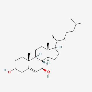 molecular formula C27H46O2 B13403289 7 beta-Hydroxy Cholesterol 