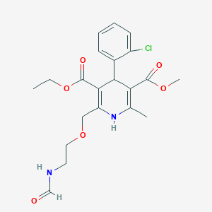 molecular formula C21H25ClN2O6 B13403363 N-Formyl Amlodipine 