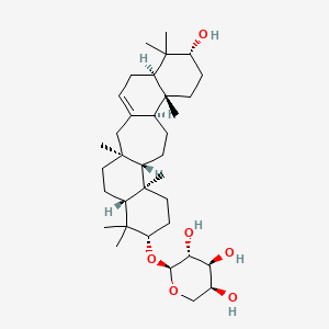 molecular formula C35H58O6 B13403402 Inundoside E 