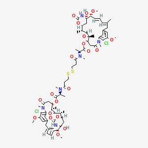 molecular formula C70H94Cl2N6O20S2 B13403454 DM1 Dimer 
