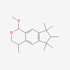molecular formula C19H28O2 B13403535 rac Galaxolidone Lactol Methyl Ether 