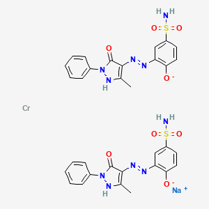 molecular formula C32H28CrN10NaO8S2- B13403570 Acid Orange 88 