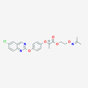 molecular formula C22H22ClN3O5 B13403667 AGIL; Shogun; Ro 17-3664 
