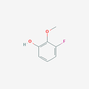 molecular formula C7H7FO2 B1340368 3-Fluoro-2-methoxyphenol CAS No. 96994-70-6