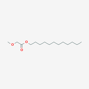 molecular formula C15H30O3 B13403724 Methoxyacetic acid, dodecyl ester CAS No. 959247-28-0