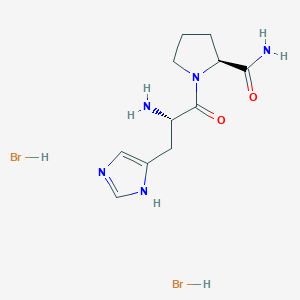 L-Histidyl-L-prolinamide dihydrobromide