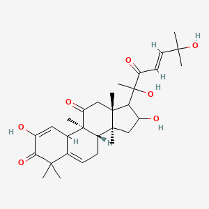 molecular formula C30H42O7 B13403839 Cucurbitacin I hydrate 