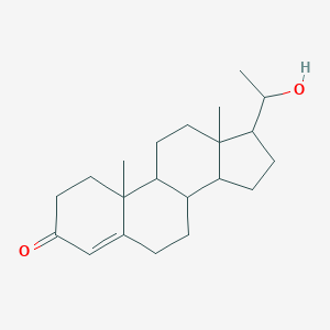 molecular formula C21H32O2 B134039 (20S)-20-Hydroxypregn-4-en-3-one CAS No. 145-14-2