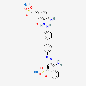 molecular formula C32H22N6Na2O7S2 B13403907 Direct Red 13 